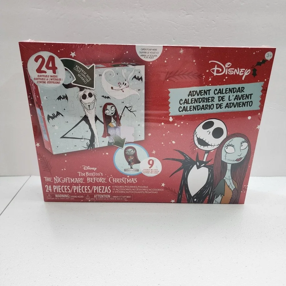 Tim Burton's The Nightmare Before Christmas Advent Calendar, 24 Surprises